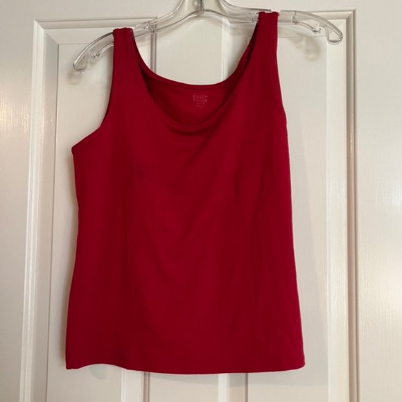 Eileen Fisher Organic Cotton Petite Tank Top - Picture 1 of 5